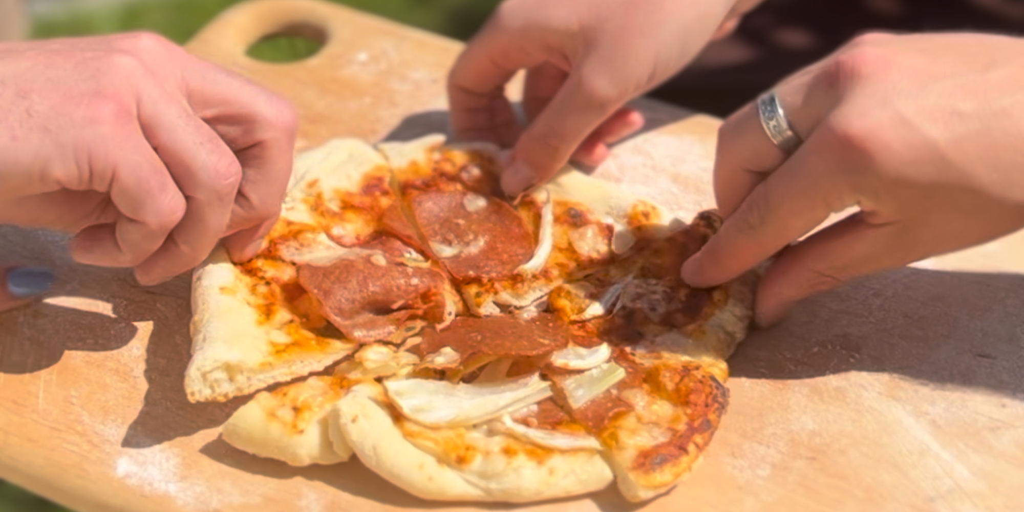 Outdooroven recipe: Pizza Party Day